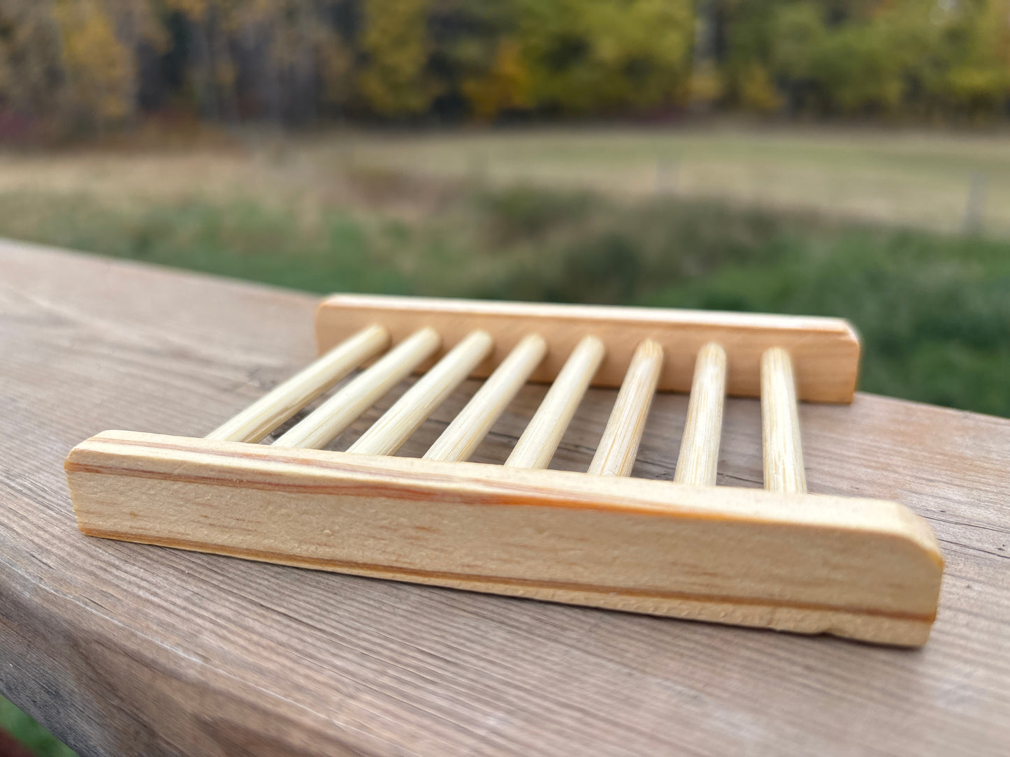 Bamboo Soap Rack