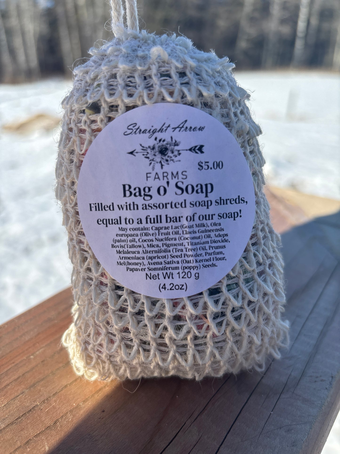 *Bag O’Soap -Loofa Bag