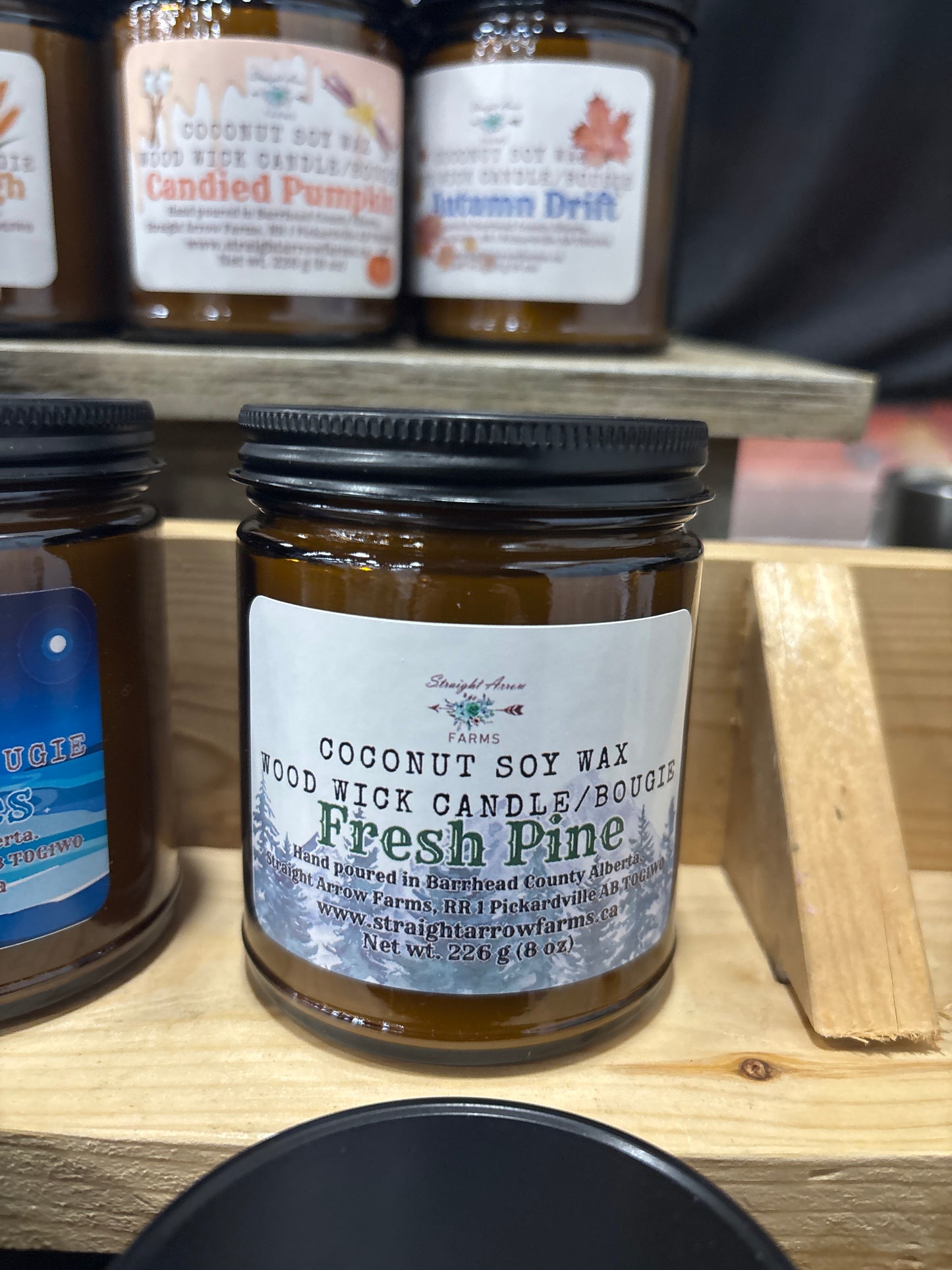 Wood Wick Candles - Fall/Christmas/Winter