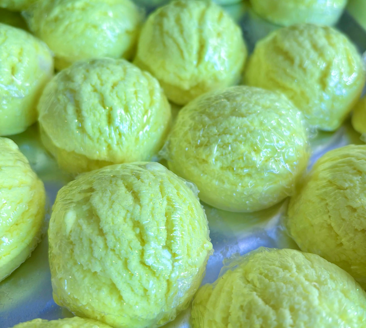 Banana Coconut bubble bath scoops