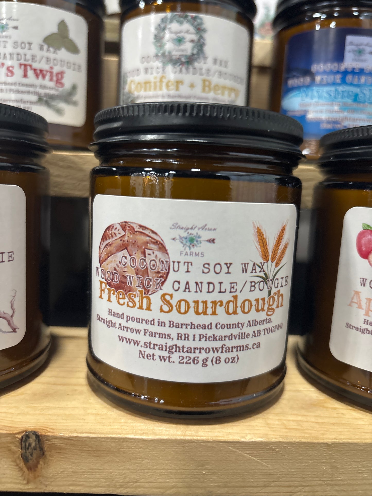 Wood Wick Candles - Fall/Christmas/Winter