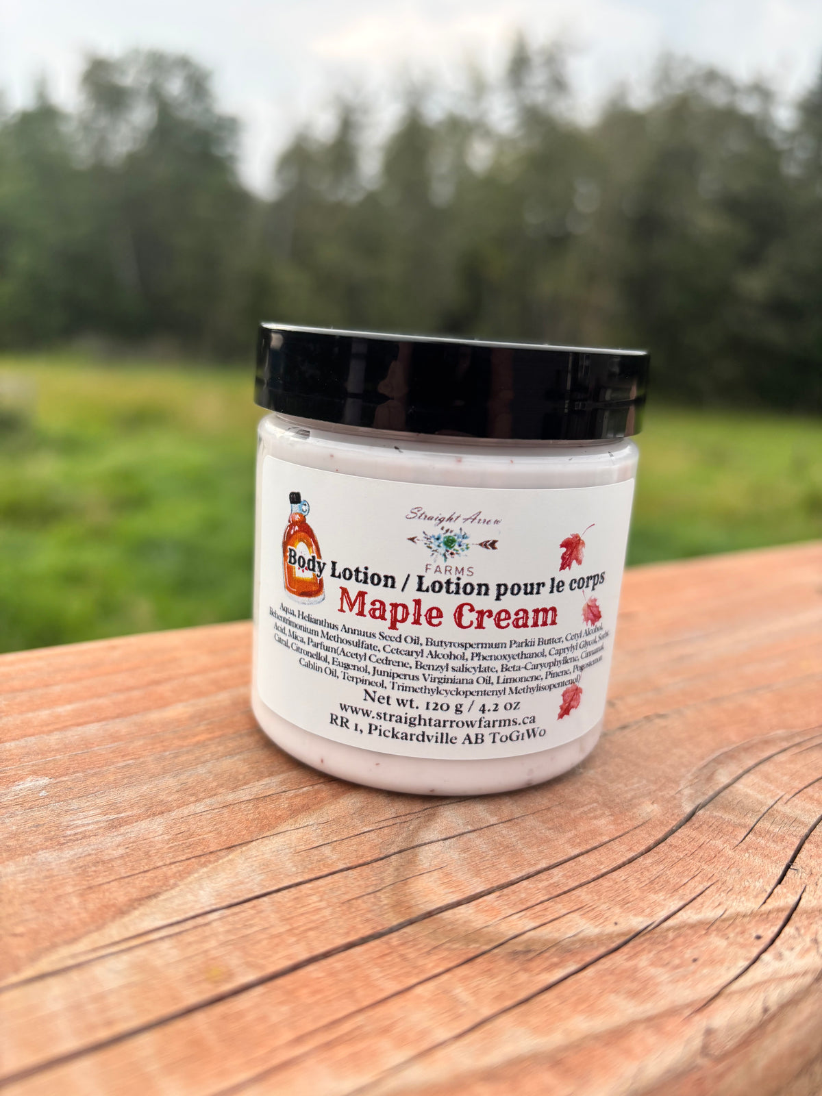 Lotion corporelle crème