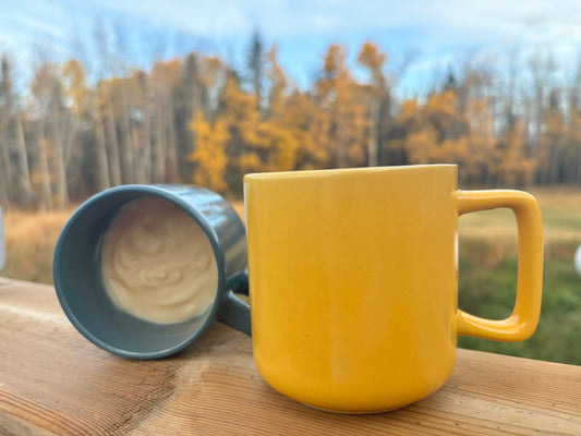 *Shaving Soap+ Mug- Black Pepper Bergamot.