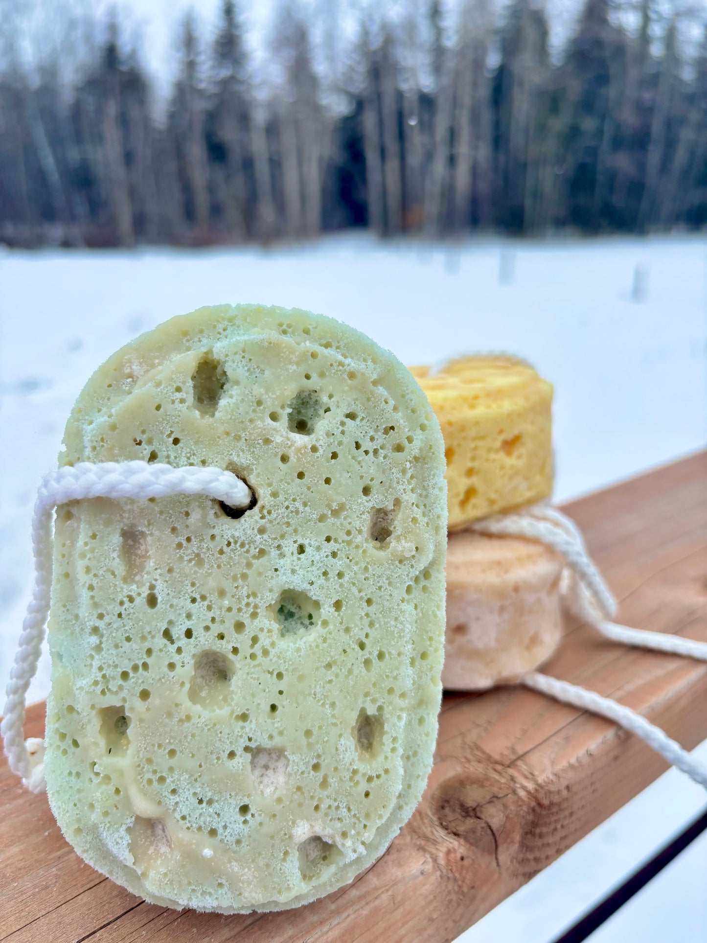 Soap infused Sponges