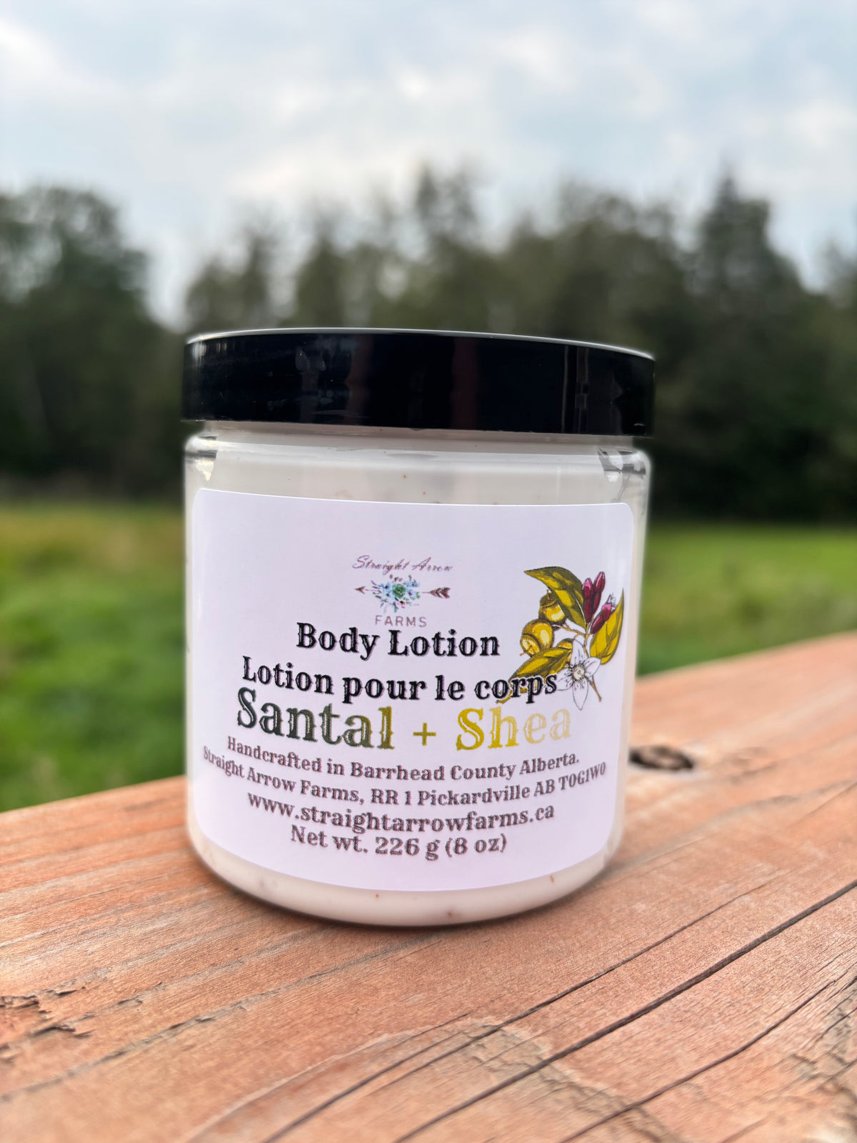Lotion corporelle crème