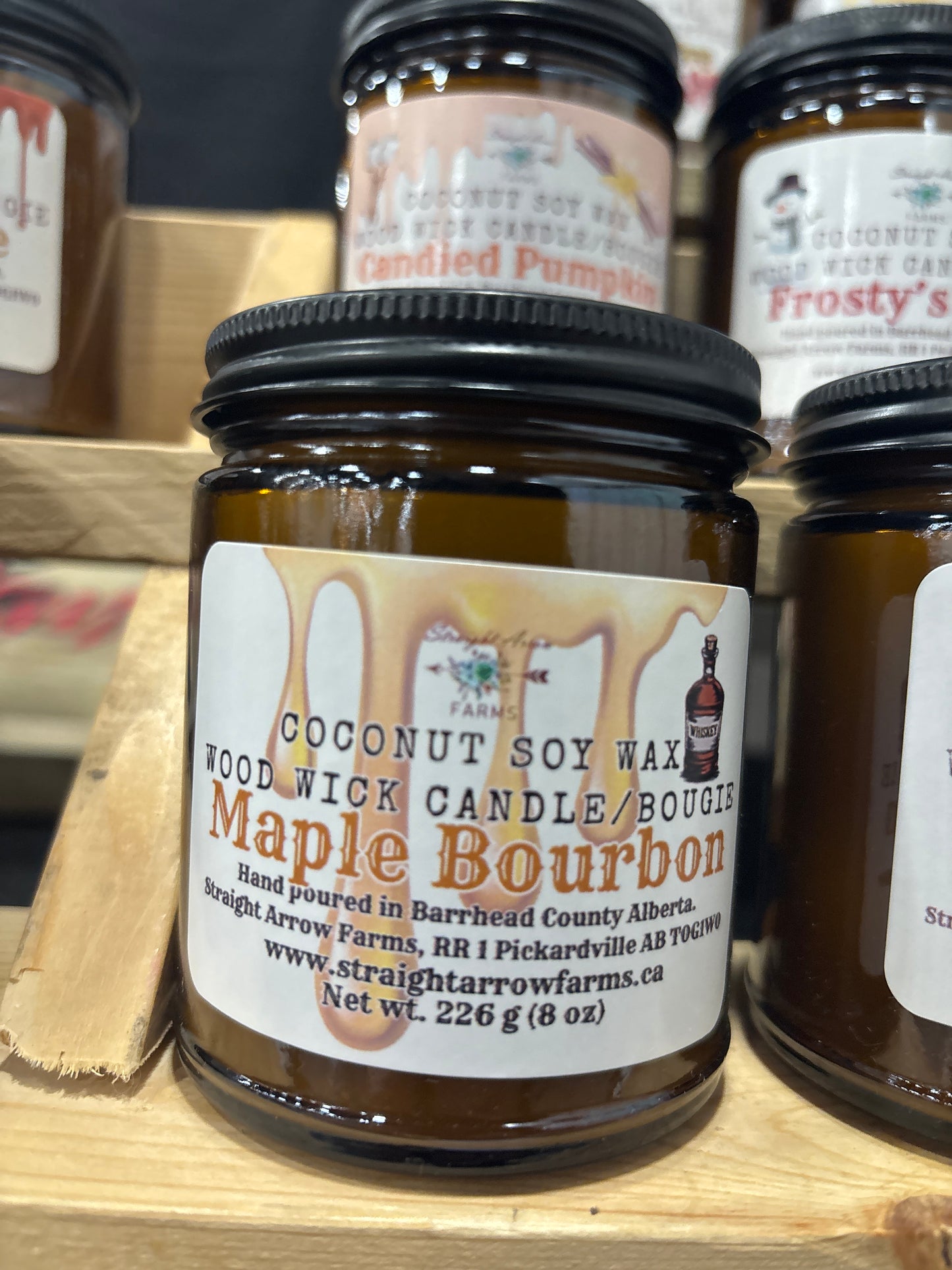 Wood Wick Candles - Fall/Christmas/Winter