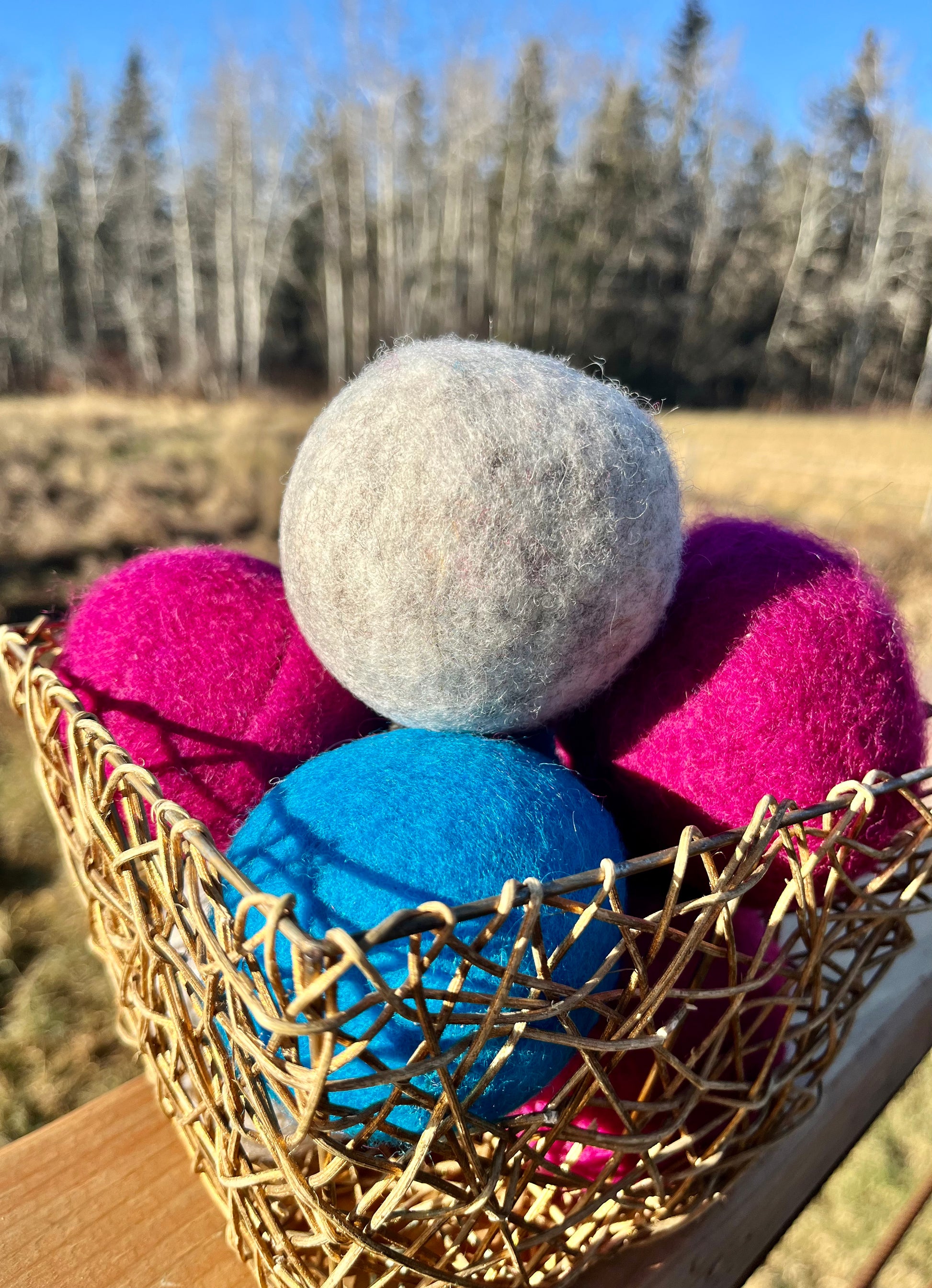 Wool Dryer Balls Straight Arrow Farms