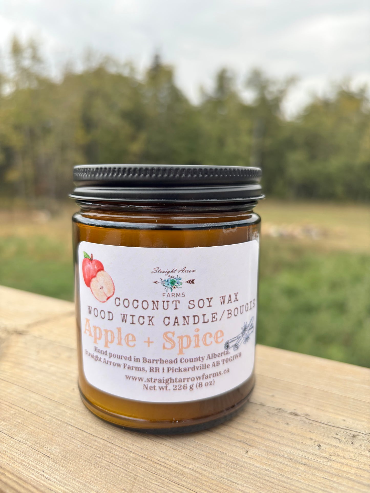 Wood Wick Candles - Fall/Christmas/Winter